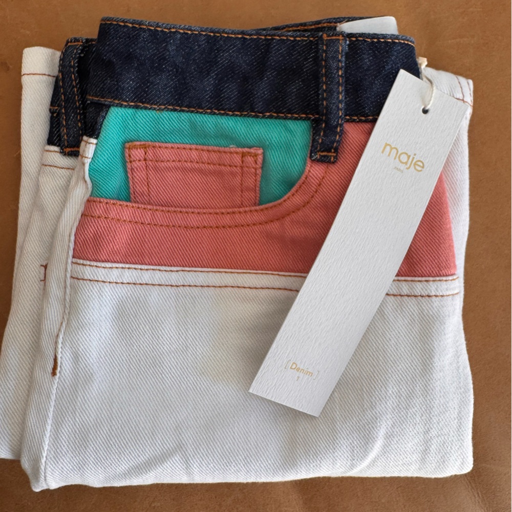 Maje denim Skirt FR34/US1 new with tags